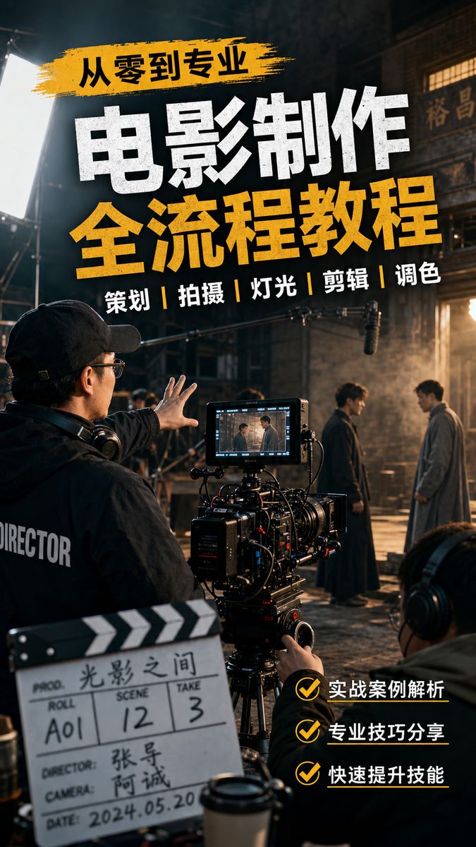 每日大赛传媒-电影制作幕后传媒演示